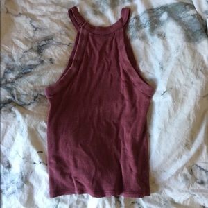 Red Halter Top